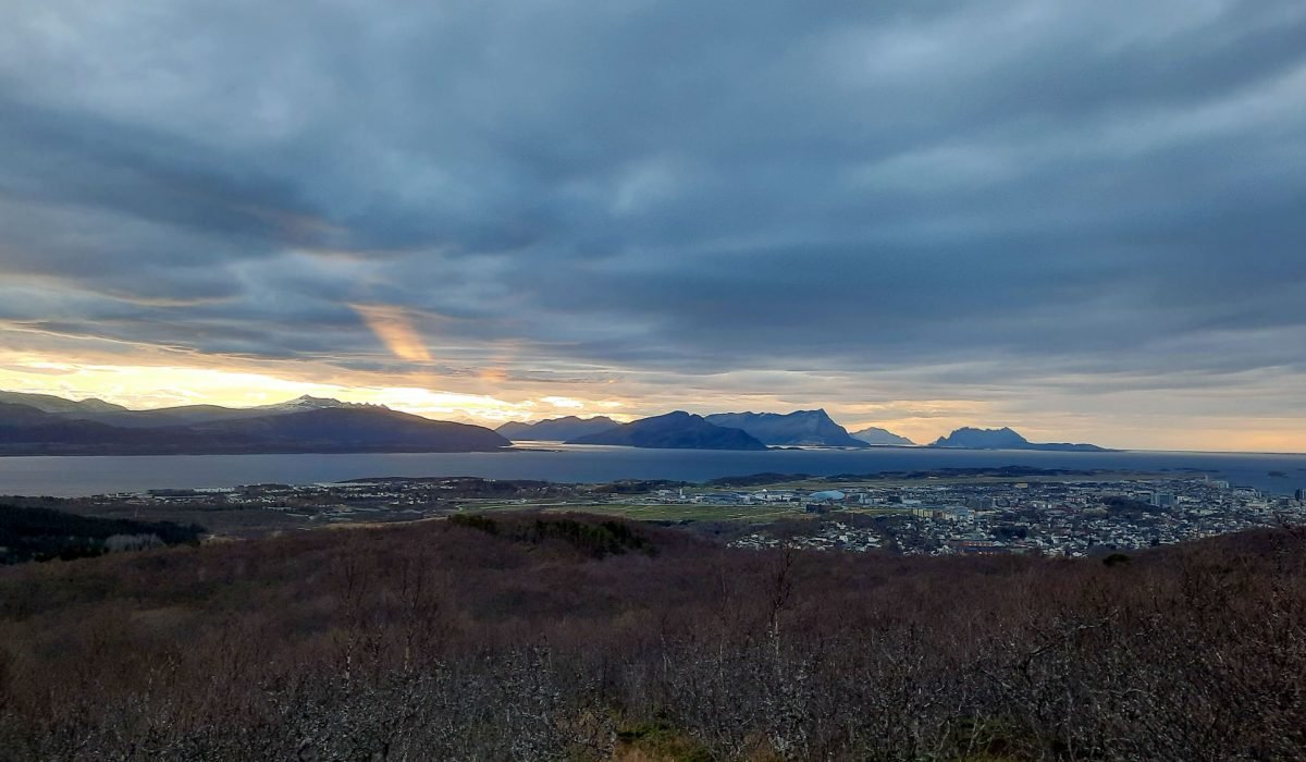 Aussicht auf Bodø auf eigene Faust