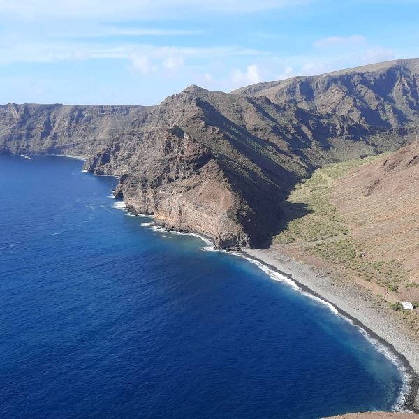 La Gomera Küste Meer Landgang auf eigene Faust