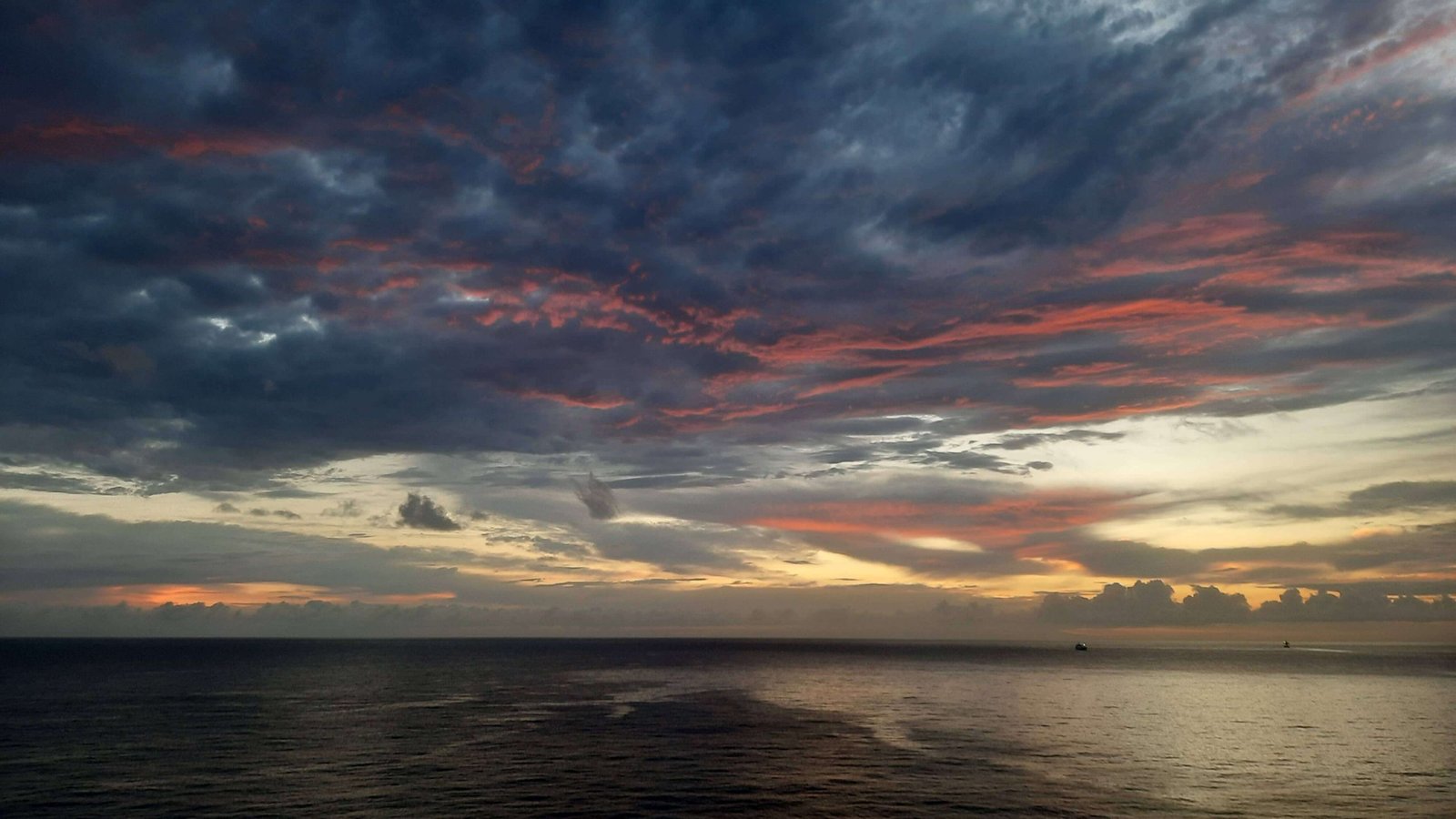 Meer Sonnenuntergang