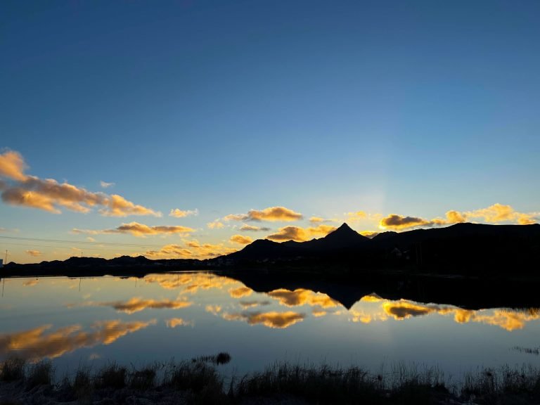 Sonnenuntergang Lofoten