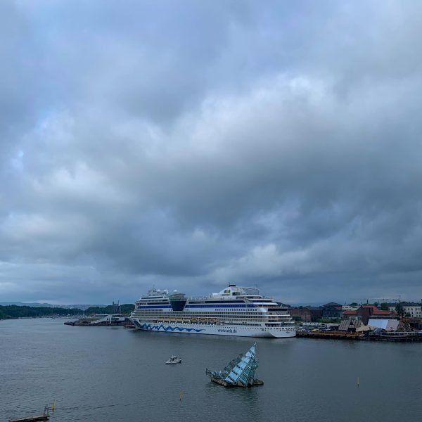 AIDAsol in Oslo im Hafen