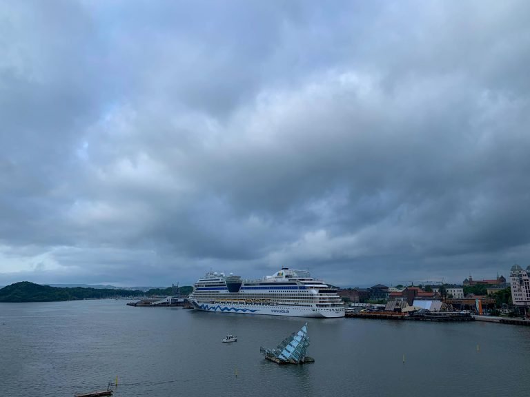 AIDAsol in Oslo im Hafen