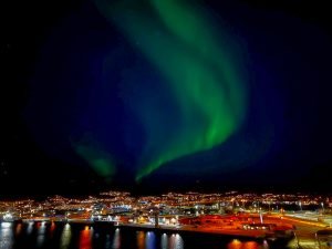 Nordlichter Bodø Skyline