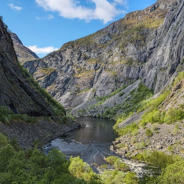 Wandern zum Vøringsfossen
