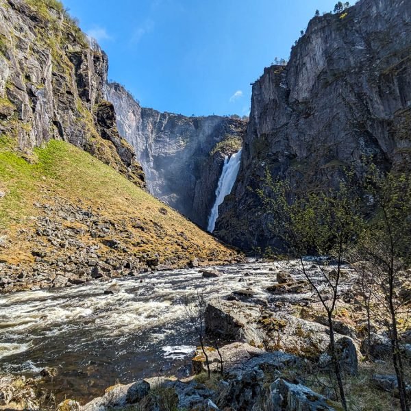 Vøringsfossen auf eigene Faust Wasserfall