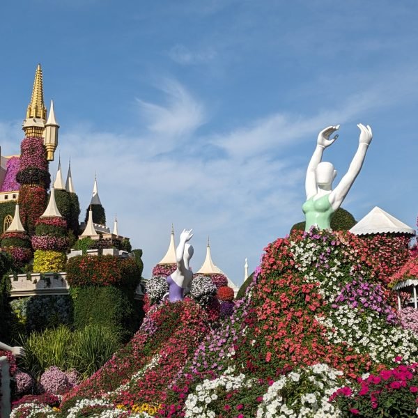Miracle Garden in Dubai auf eigene Faust