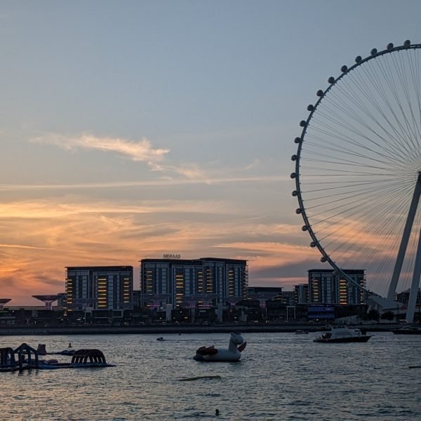 Ain Dubai Sunset