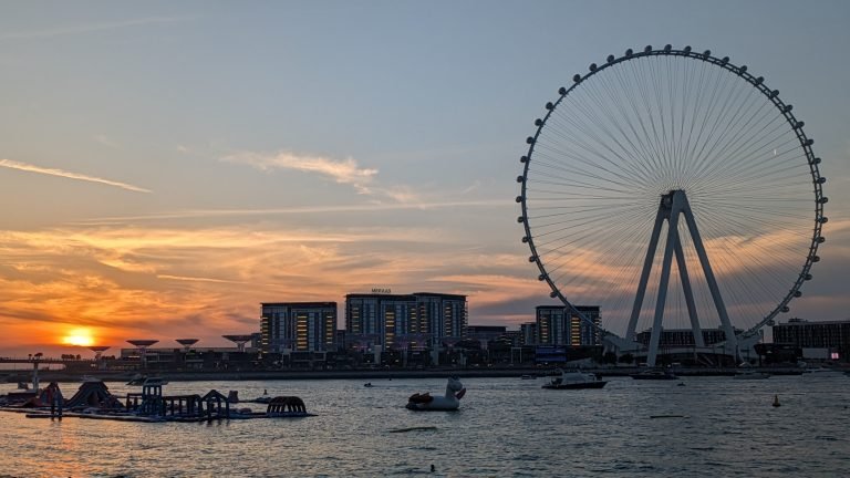 Ain Dubai Sunset