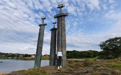 Stavanger Schwerter im Berg Landgang Sverd i Fjell