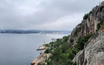 Kreuzfahrtschiff Kristiansand Küste