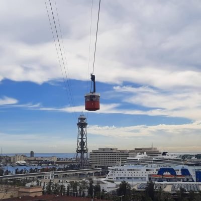 Seilbahn Barcelona Sehenswürdigkeit